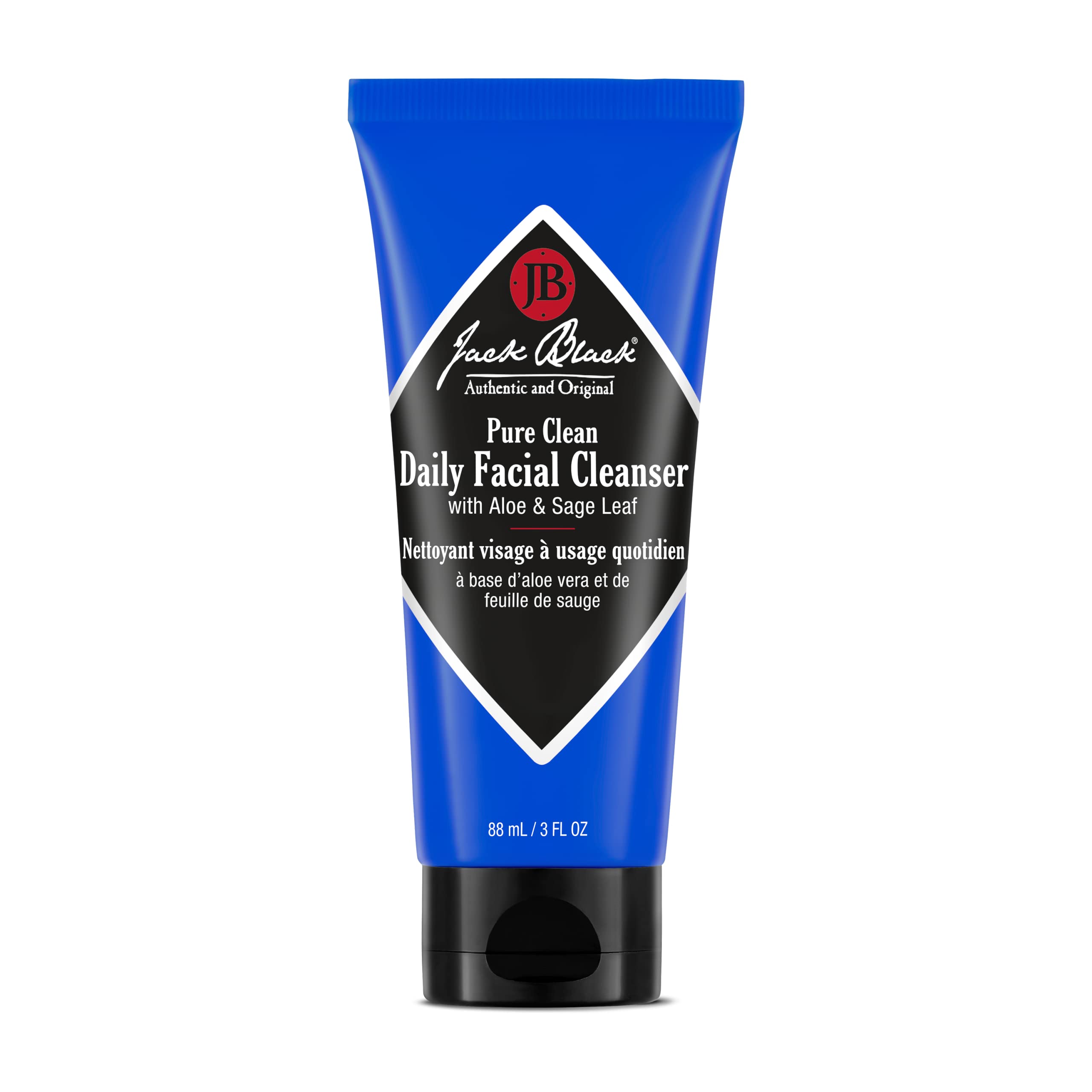 Jack Black Double Duty moisturizer with sunscreen, streamlined skincare in travel sizes.