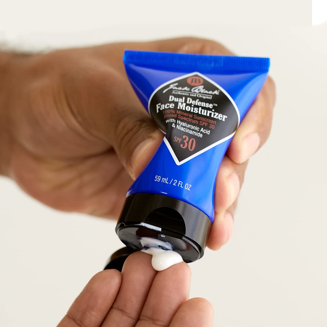 Jack Black Dual Defense ingredients cranberry rosemary green tea closeup highlights antioxidant blend
