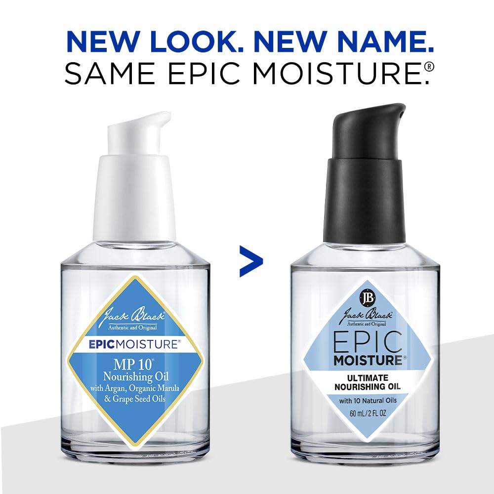 Jack Black Epic Moisture MP10 beard care demonstrates conditioning and softness