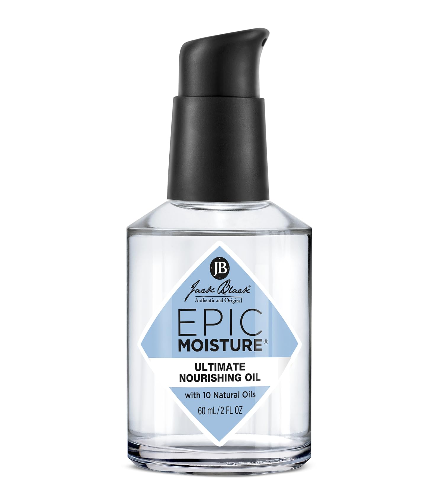 Jack Black Epic Moisture MP10 bottle closeup emphasizing skin hydration