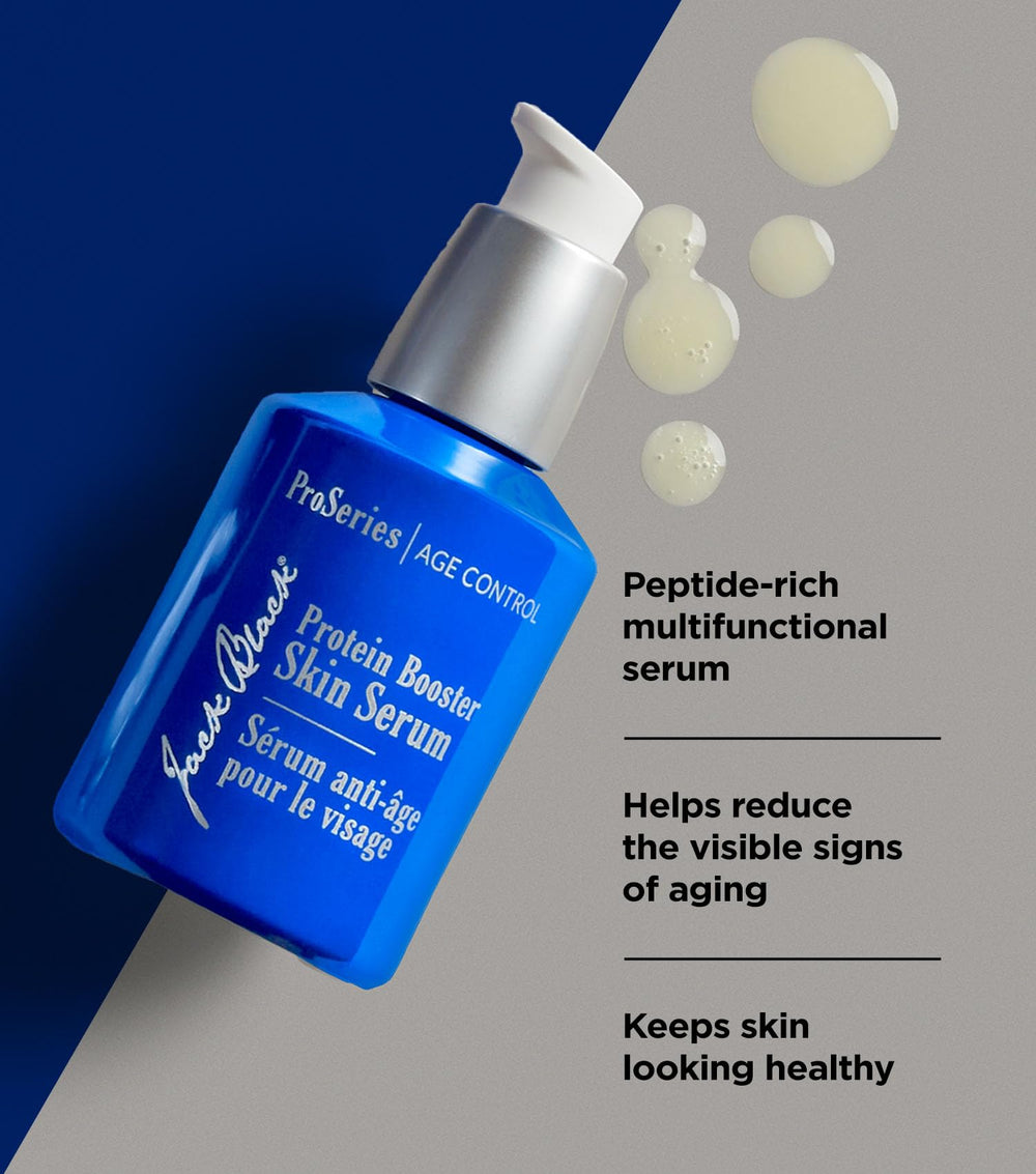 Jack Black Eye Rescue application near delicate eye area boosts radiance.