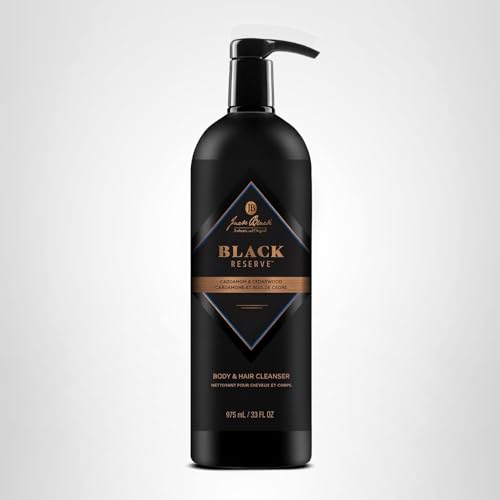 Jack Black ingredients-label close-up signals dermatologist-tested, paraben-free qualities and cruelty-free stance.