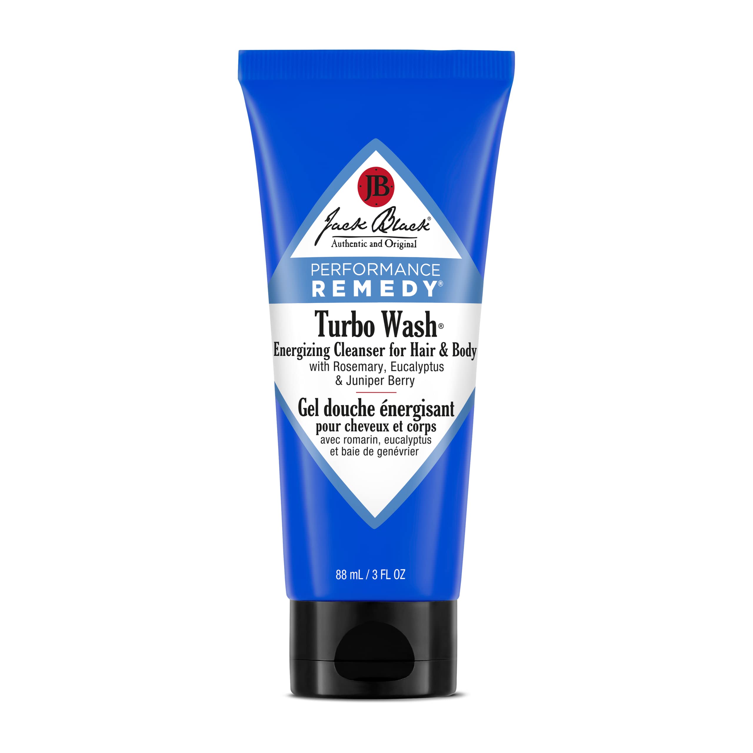 Jack Black Pit Boss deodorant bottle, daily freshness for on-the-move routines.