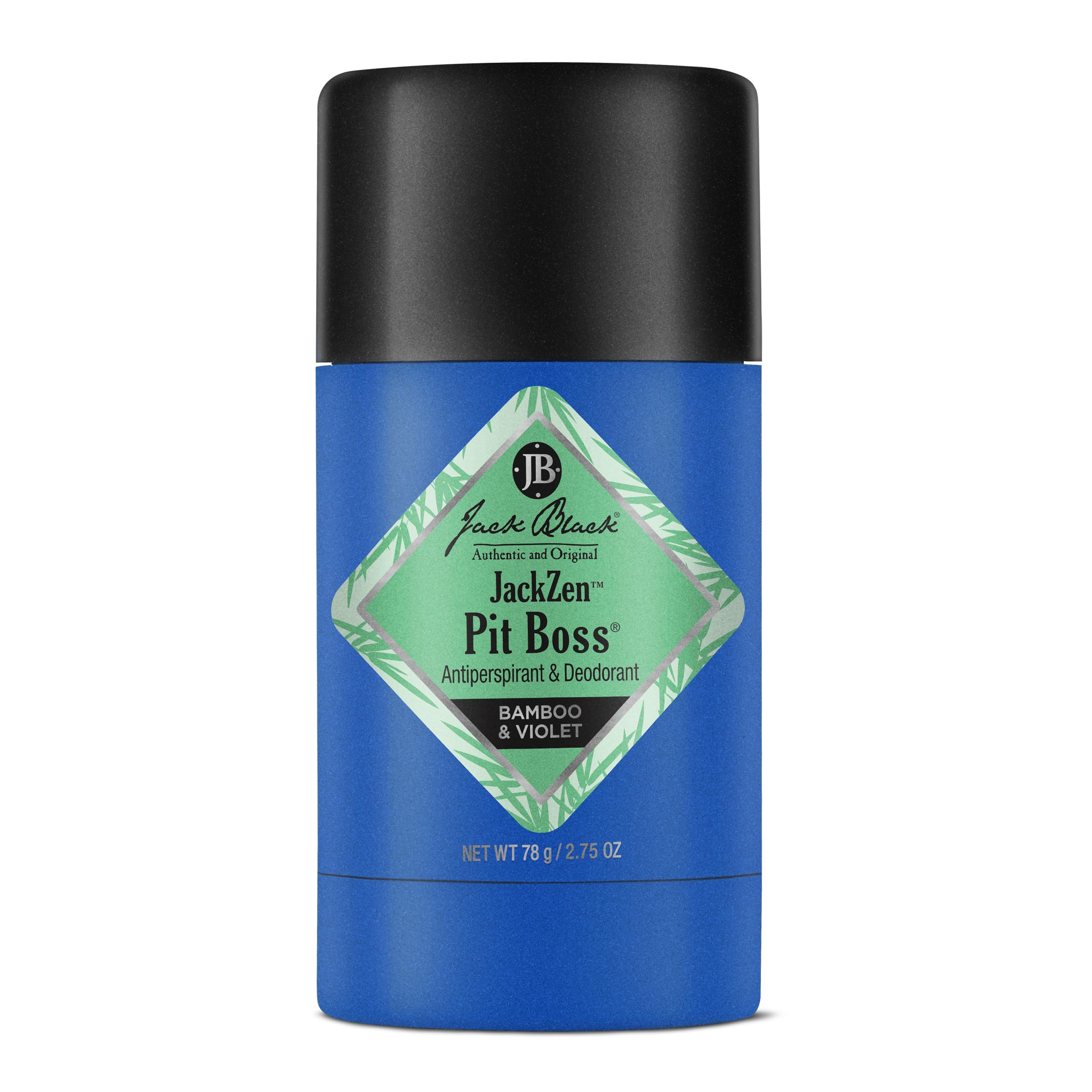 Jack Black Pit Boss JackZen stick applies smoothly for lasting odor protection and dry comfort