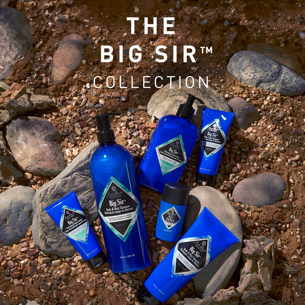 Jack Black Pit Boss underarm skin comfort through a gentle formula for sensitive skin.