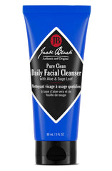 Jack Black Pure Clean daily facial cleanser bottle for oil-control and shave-ready skin