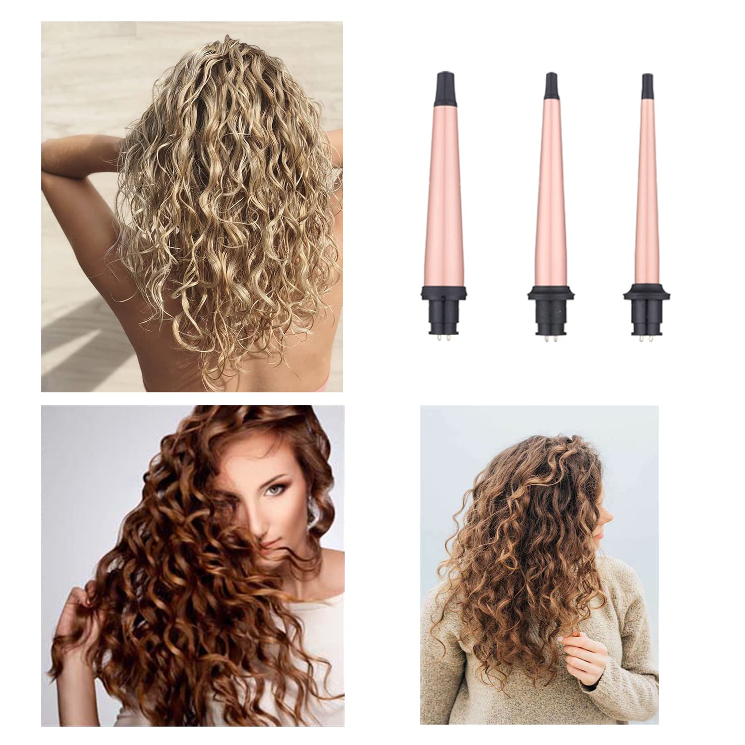 JAETON 19-32mm barrel close-up for voluminous glam waves and relaxed textures