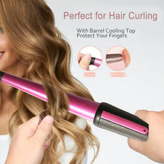 JAETON anti-scald tip highlights safe, confident curling without burns