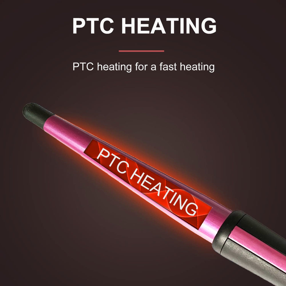 JAETON heat-resistant glove accompanies curling wand for safer, comfortable styling sessions