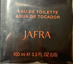 JAFRA Legend for Men packaging wrap conveys luxe branding for gift-ready appeal.