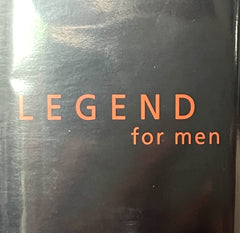 JAFRA Legend for Men spray application shows easy, even mist for daily wear.