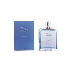 Jaguar Jaguar EDT packaging box reveals country of origin and designer lineage.