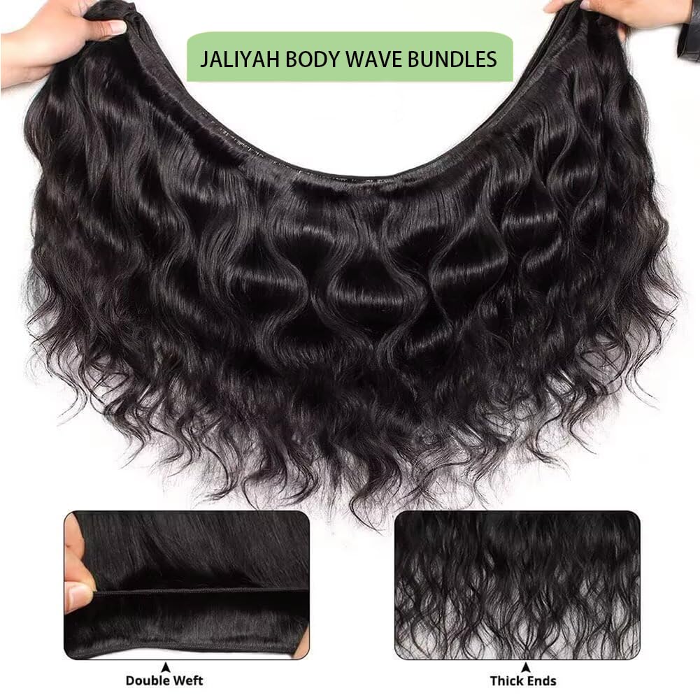Jaliyah natural black bundles ready to blend with many tones