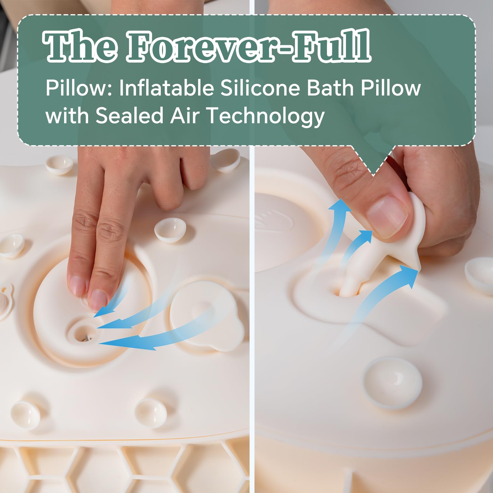 Jalopink bath-pillow-compact-foldable-storage fits small spaces and travel.