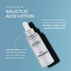 Bioclear Face Lotion cream swirl showing smooth texture and brightness