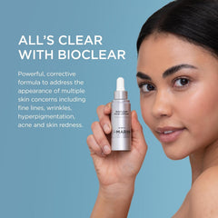 Bioclear Face Lotion pump application ready for even distribution