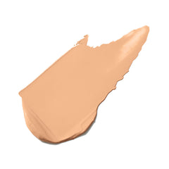 Jane Iredale Beyond Matte close-up reveals natural, semi-matte finish.