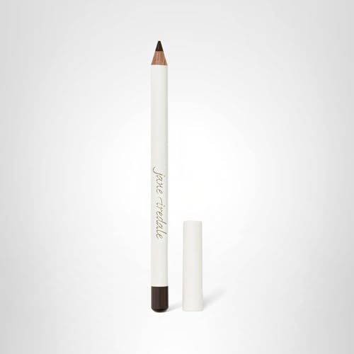 Jane Iredale Eye Pencil application closeup showing smooth, versatile use on waterline or brows.