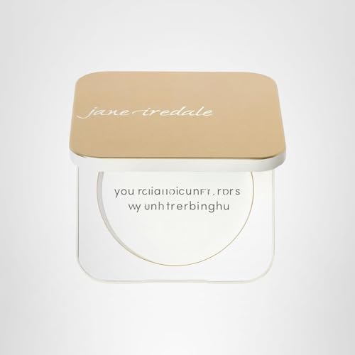 Jane Iredale Gold Refillable Compact magnetic closure keeps powder secure during daily use.