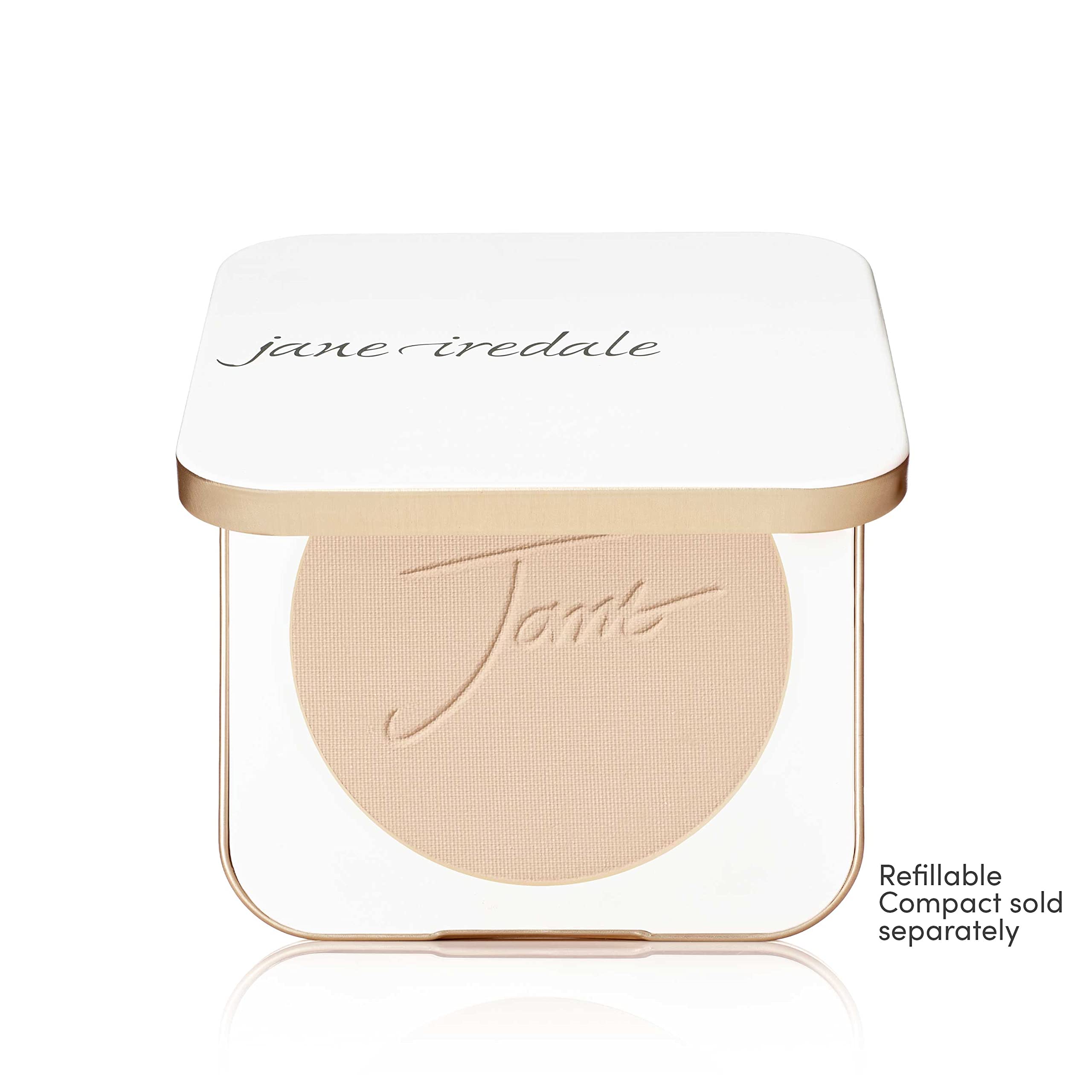 Jane Iredale Pure SPF 20 pressed powder water resistance up to 40 minutes.