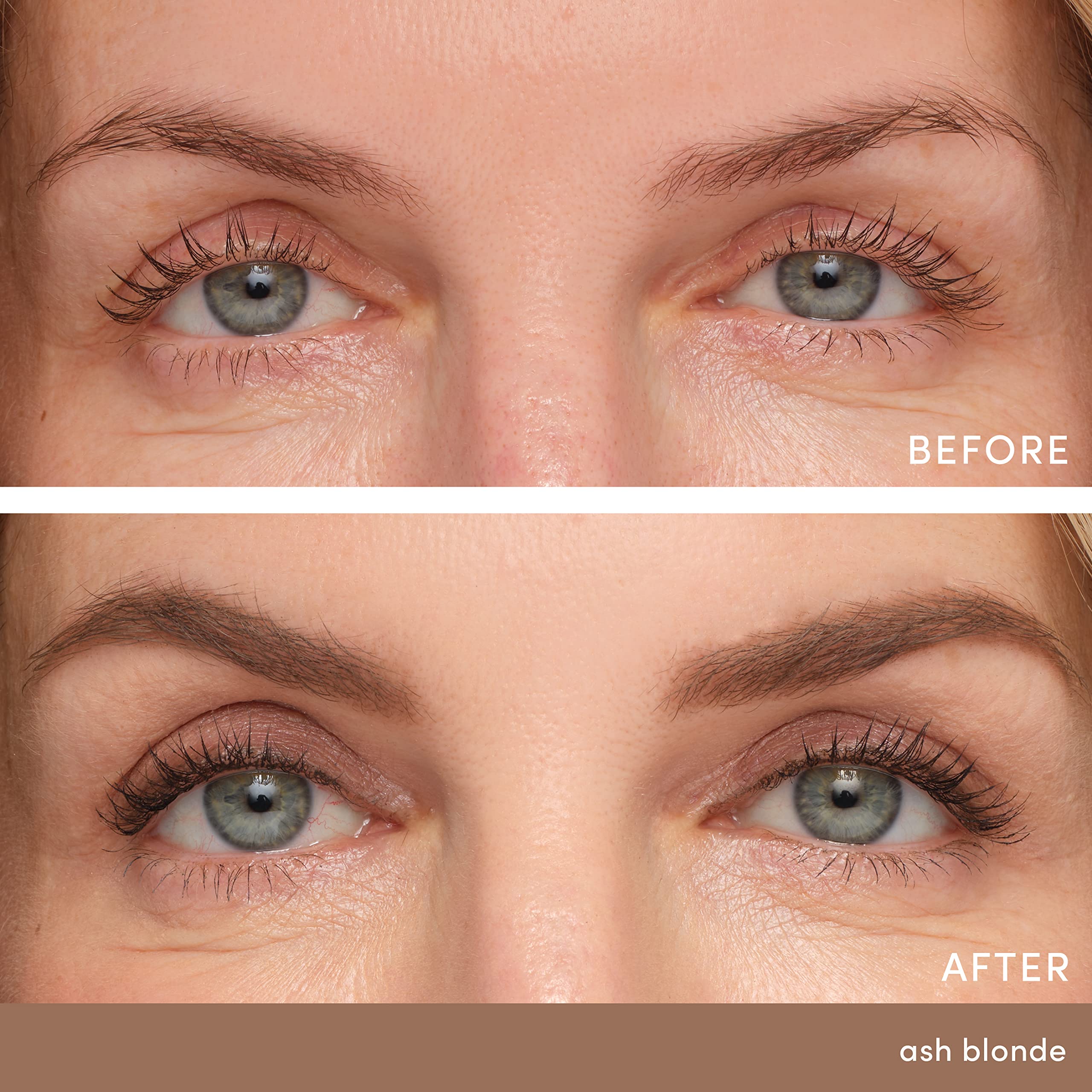 Jane Iredale PureBrow Ash Blonde swatches reveal natural-looking shade options