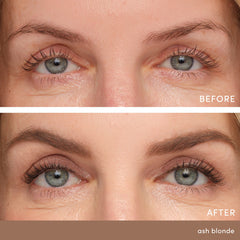 Jane Iredale PureBrow Ash Blonde swatches reveal natural-looking shade options
