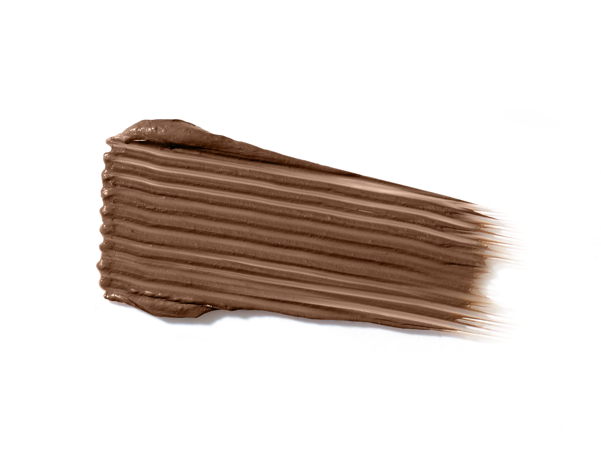 jane iredale PureBrow brow gel medium brown application demonstrates precise shaping with the micro-spoolie.
