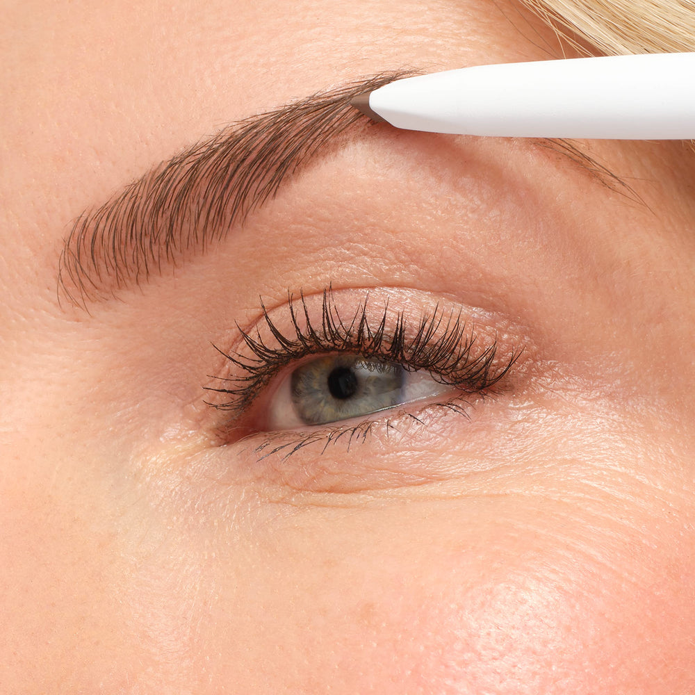 jane iredale purebrow water resistant formula resists sweat and humidity
