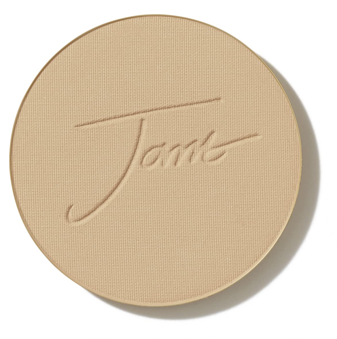 Jane Iredale Purepressed Base Golden Glow compact offers lightweight, natural coverage.