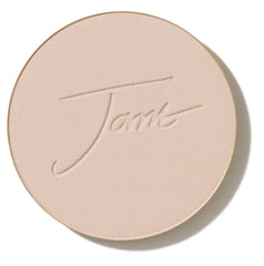 Jane Iredale PurePressed Base refill in Light Beige open compact for quick touch-ups