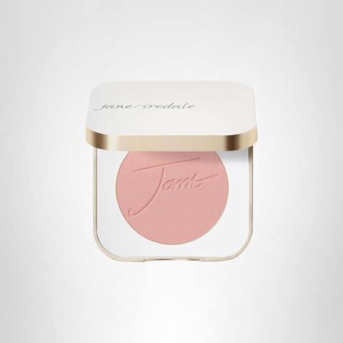 Jane Iredale PurePressed Blush is gentle and safe for sensitive skin.