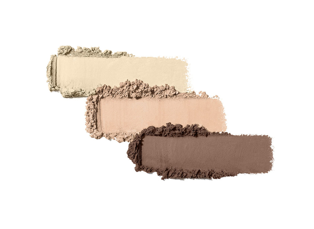 Jane Iredale PurePressed Eye Shadow Triple Sweet Spot compact open for on the go color touch ups
