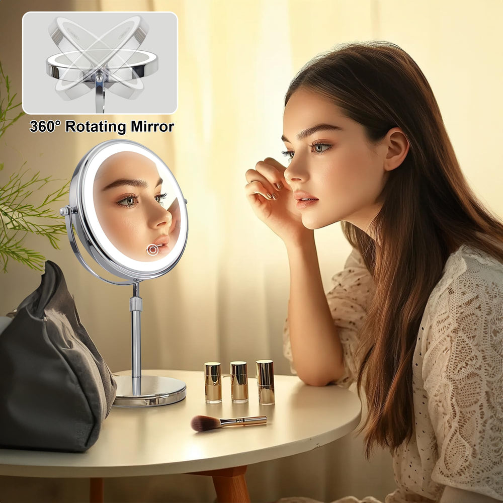 Janeeva gift-ready vanity mirror suitable for holidays and beauty lovers