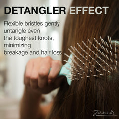 Janeke Superbrush heat-resistant body stays stable while blow-drying