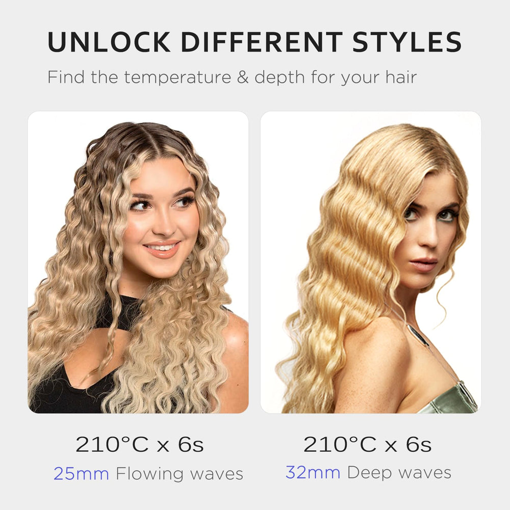 janelove four temperature settings provide precise control for different hair types