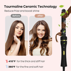 janelove dual voltage travel-friendly curling iron ready for trips.