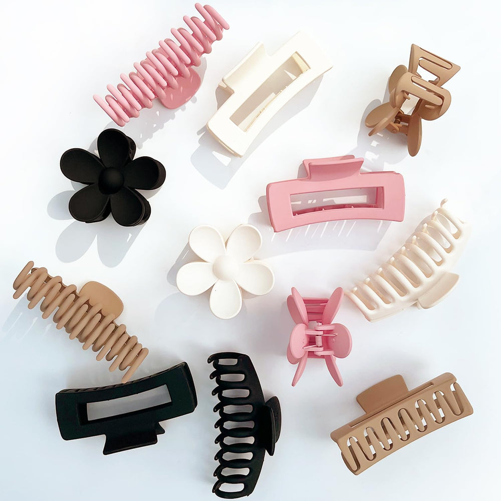 JANFUN color-variety clips match outfits and styles for everyday use.