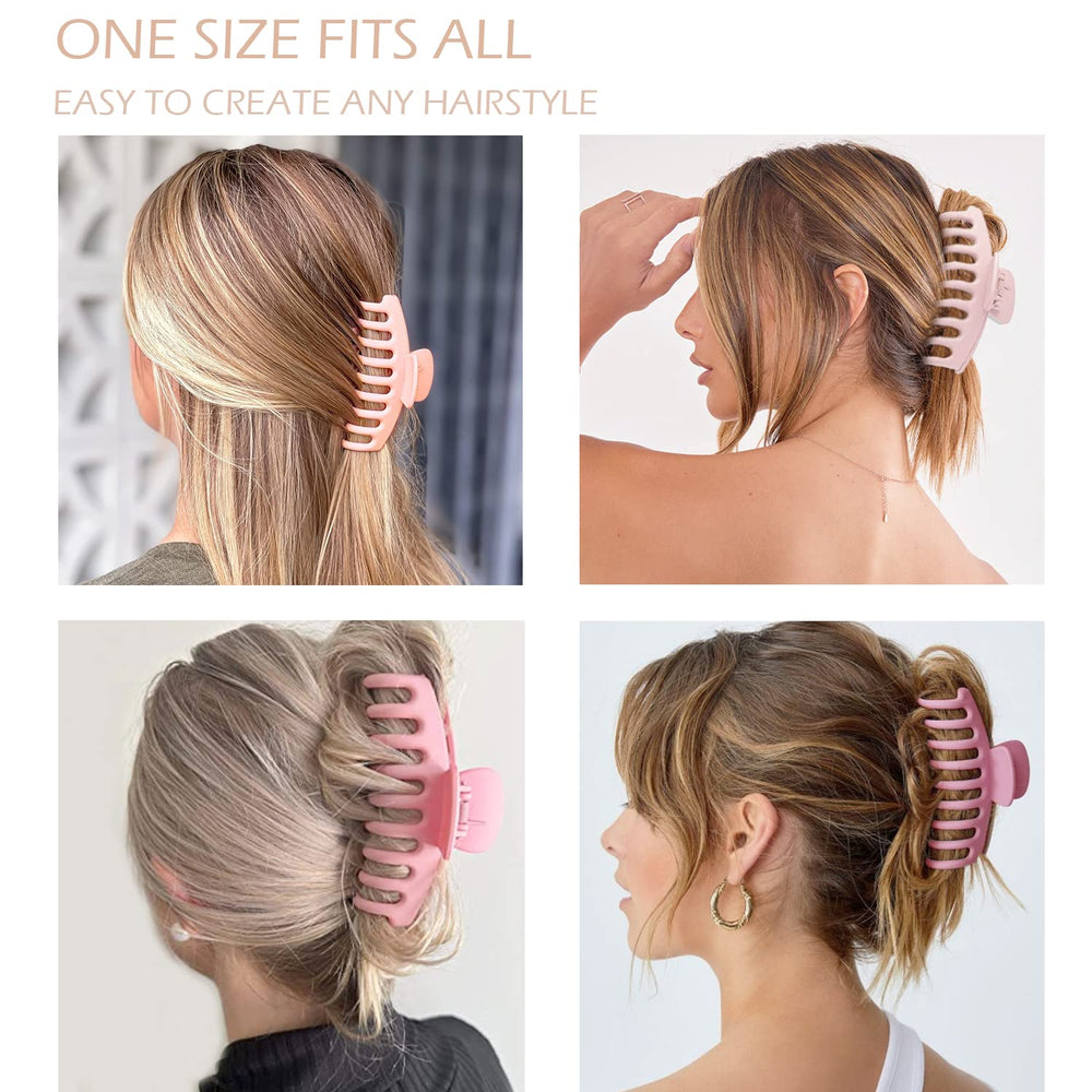 JANFUN pink color variety pack image highlights versatile styling.