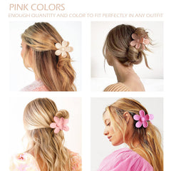 JANFUN rectangle hair clip 4-3-inch close-up with strong grip.