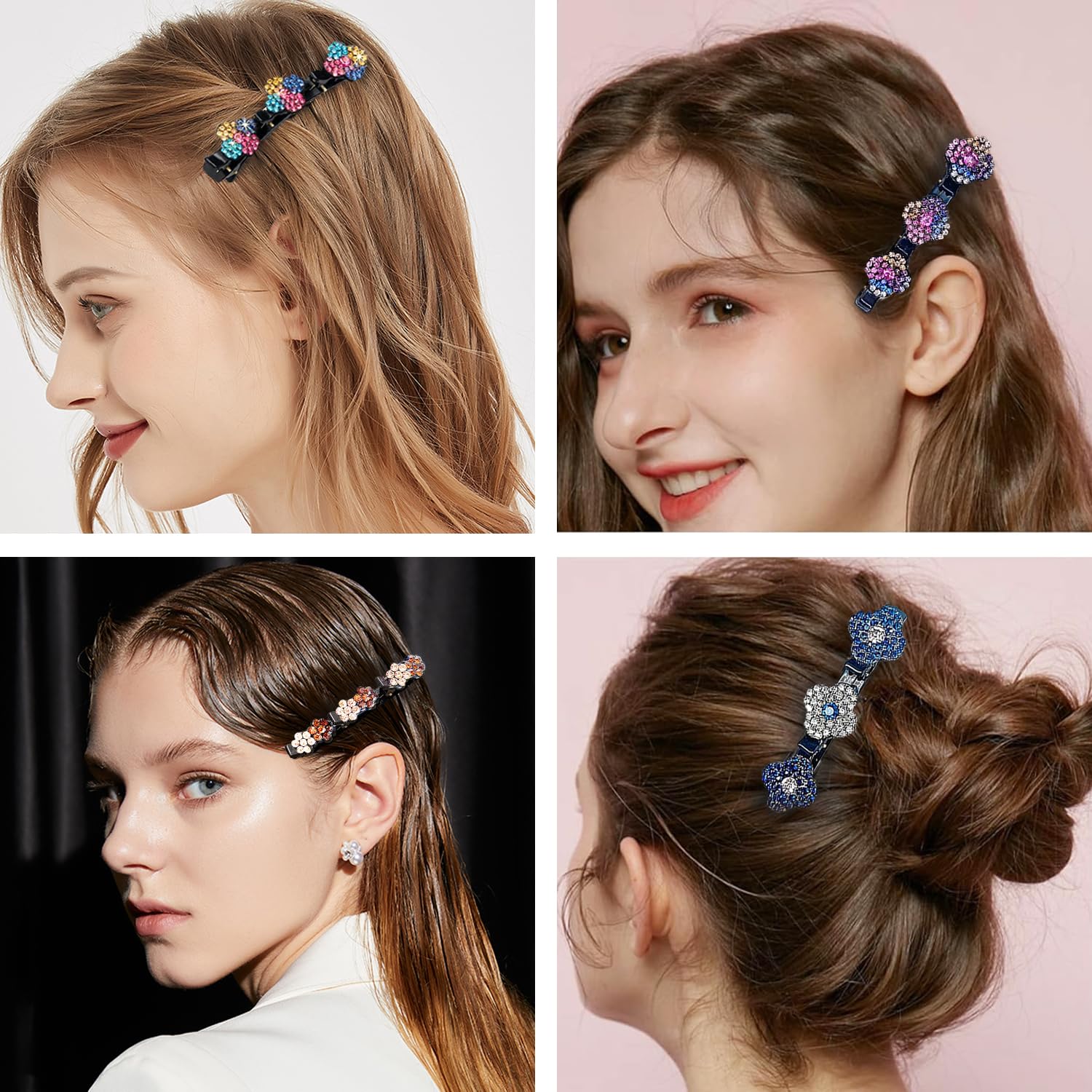 JANFUN wedding party sparkle clip elevates outfits with subtle shine.