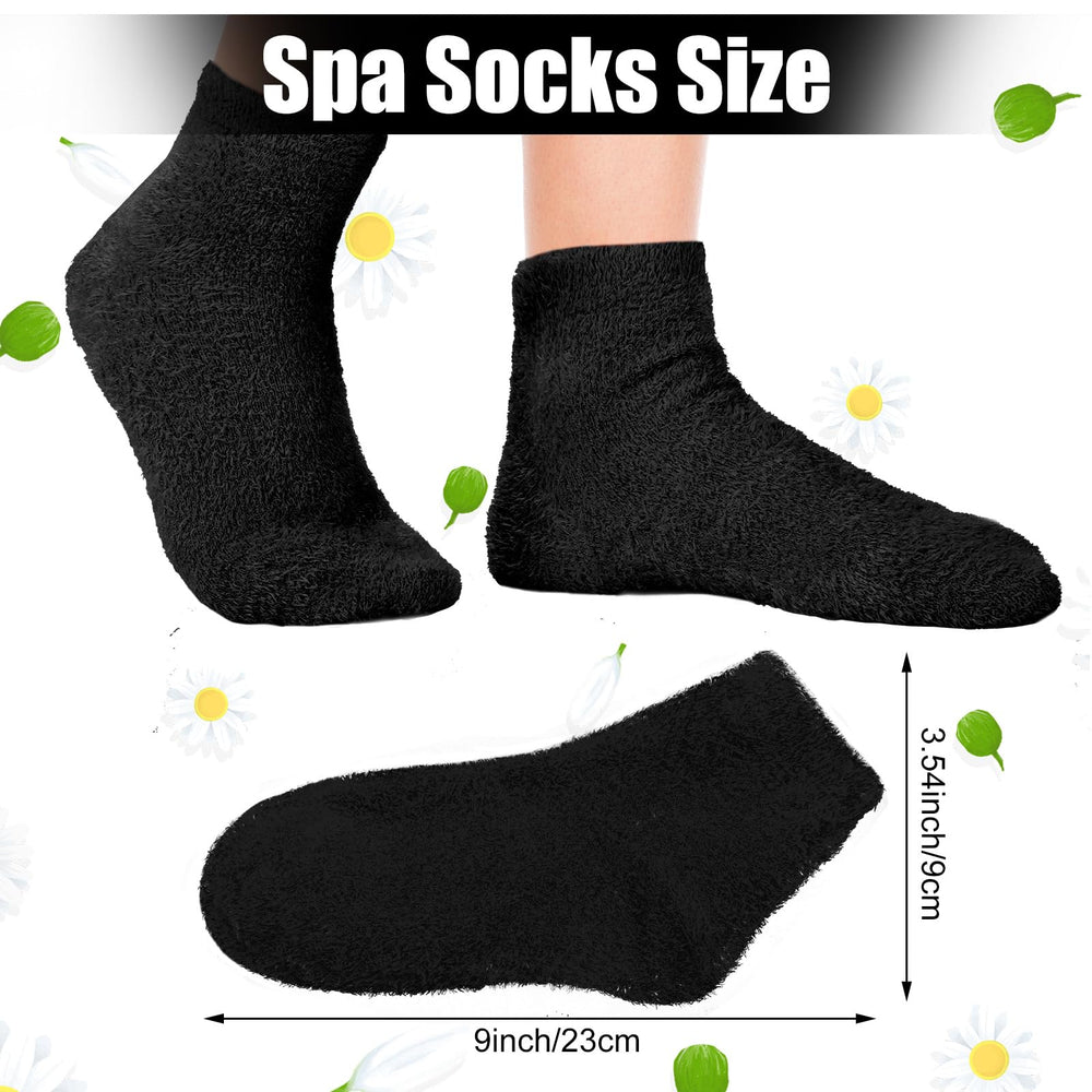 Janmercy Aloe Socks non-slip bottom close-up showing grip dots.