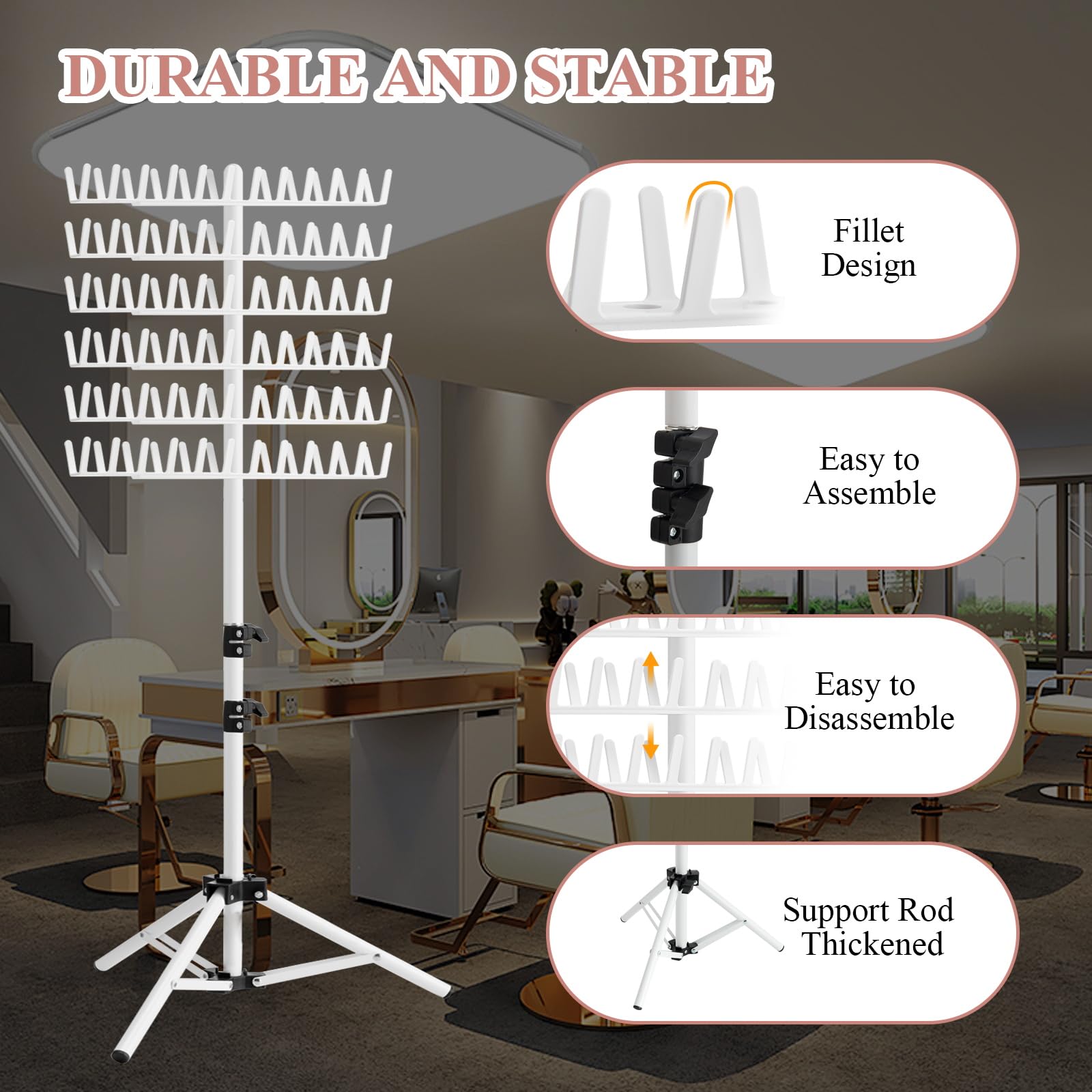 JANMPASK snap-on assembly enables tool-free setup for fast workspace readiness.