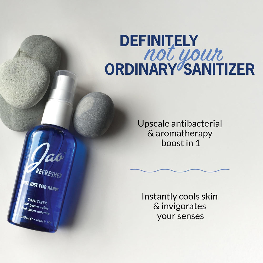 Jao Refresher face toner spray ready to refresh and hydrate skin.