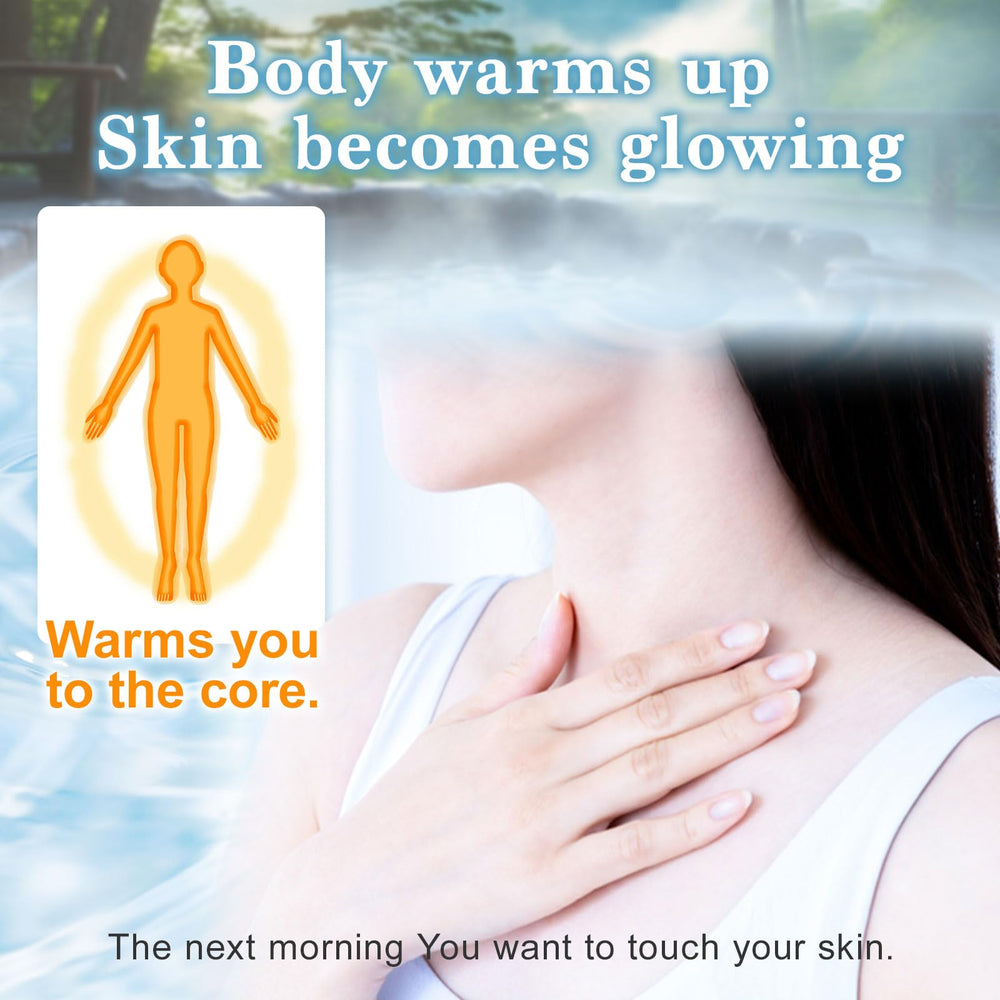 JAPAN NINJA Bath Salts Nature Box leaves skin smooth and moisturized afterward.