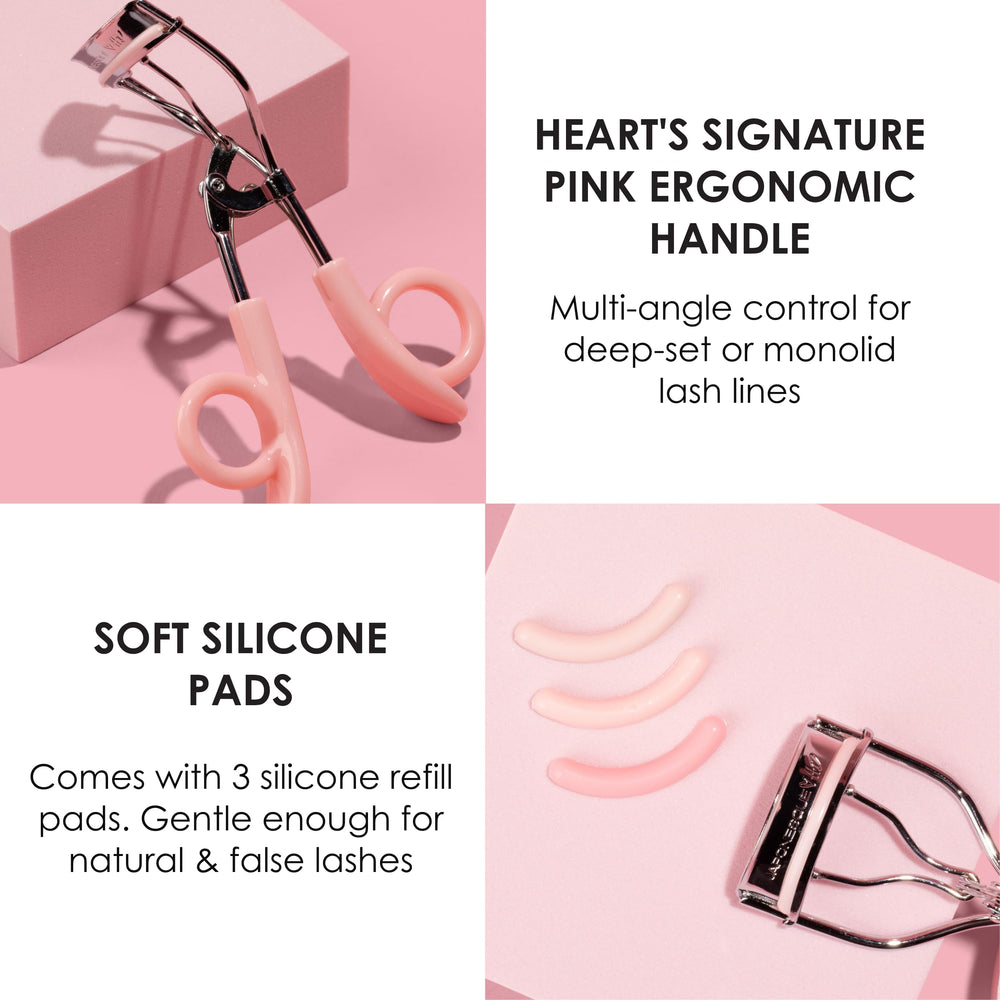 JAPONESQUE curler open wide to accommodate longer lashes and almond-eyed looks.