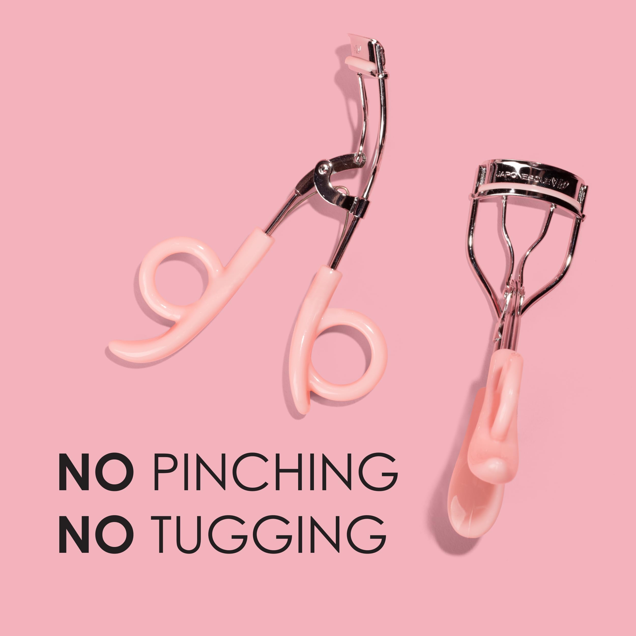 JAPONESQUE pro-tip squeeze base for five seconds for stronger curl.