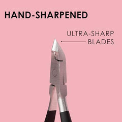 JAPONESQUE Cuticle Nipper Soft Touch ergonomic handle for comfortable use