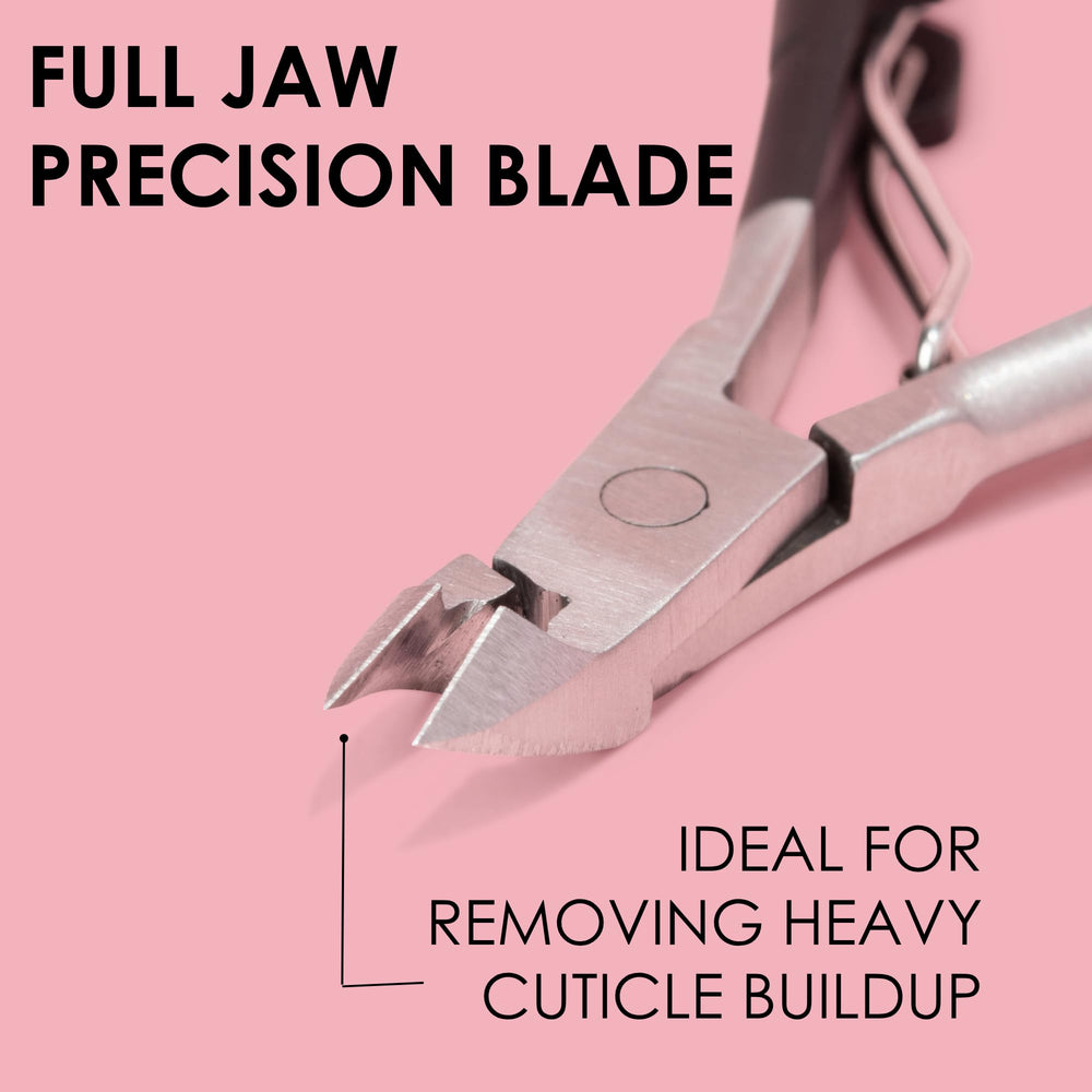 JAPONESQUE Cuticle Nipper Soft Touch stainless-steel blades for lasting precision