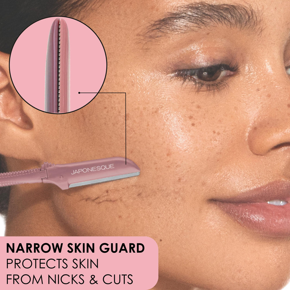 JAPONESQUE Dermaplaner pack-set image illustrating the 2-pack design for shared use.