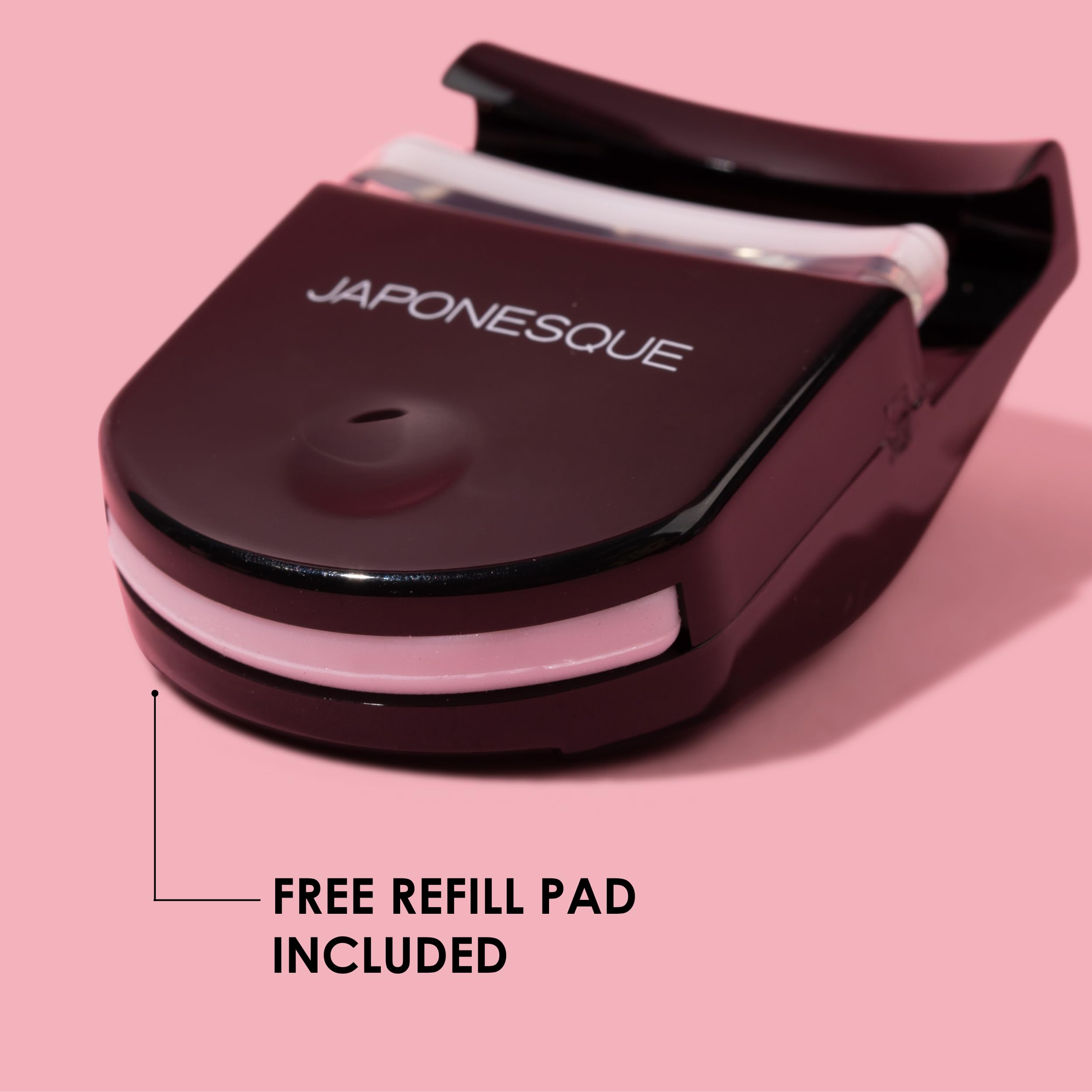 In travel bag, JAPONESQUE curler fits inside for easy styling on trips.